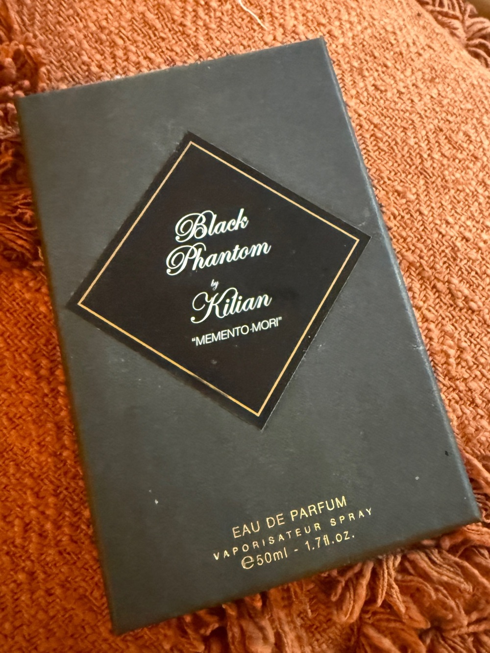 (Empty) Kilian Black Phantom bottle and box